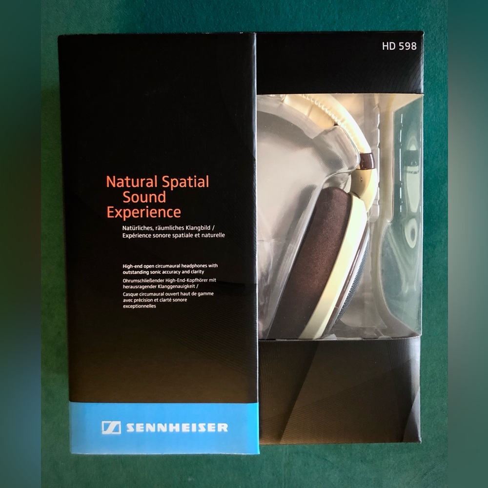 Sennheiser Natural Spatial Sound Experience Headphones (NWT)